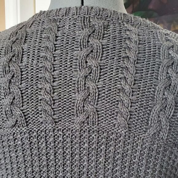 Abercrombie & Fitch - Cable Knit Sweater - Size S - Picture 4 of 7